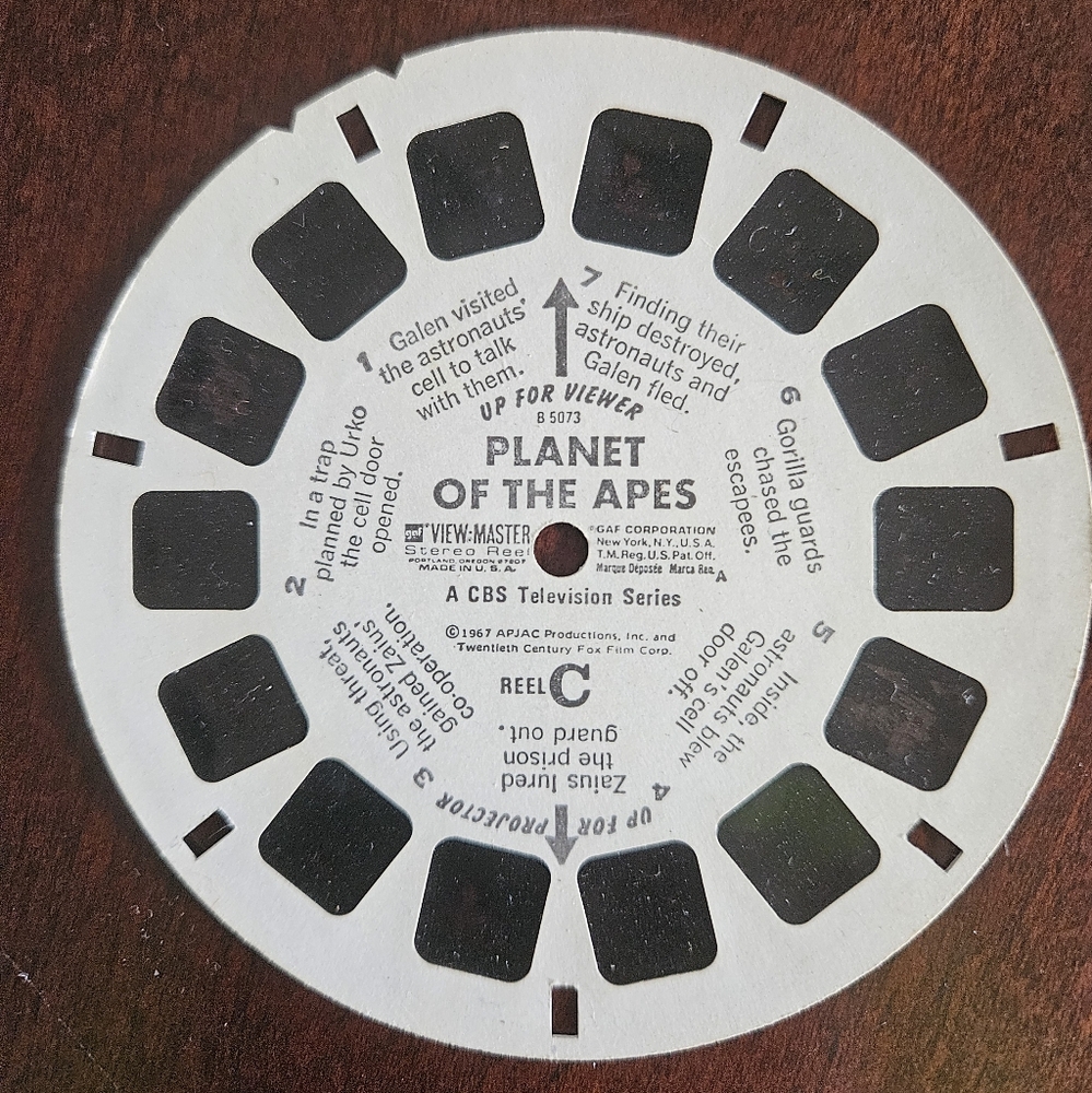 View-Master Reel: Planet of the Apes